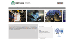 Desktop Screenshot of materbud.pl